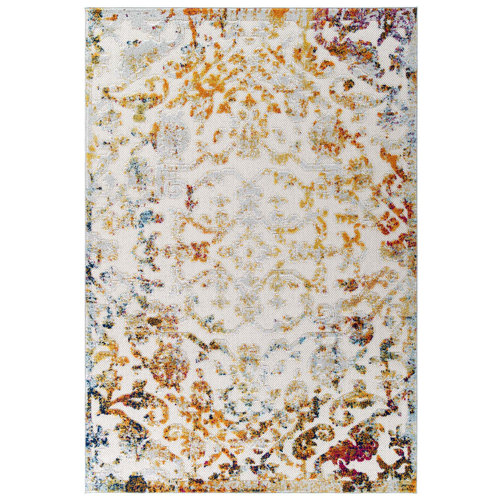 5' x 8' Yellow & Gold Outdoor Rugs You'll Love Wayfair